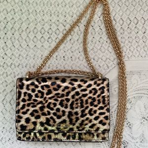 Kittenish by Jessie James Decker Cheetah Leopard Print Small Purse Crossbody Bag